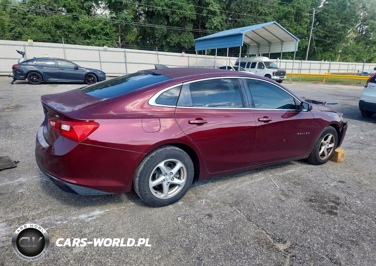 2016 Chevrolet Malibu Ls VIN:1G1ZB5ST7GF202713 - 3