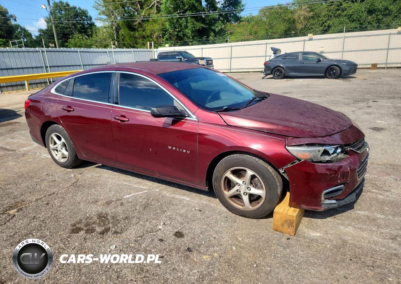 2016 Chevrolet Malibu Ls VIN:1G1ZB5ST7GF202713 - 4