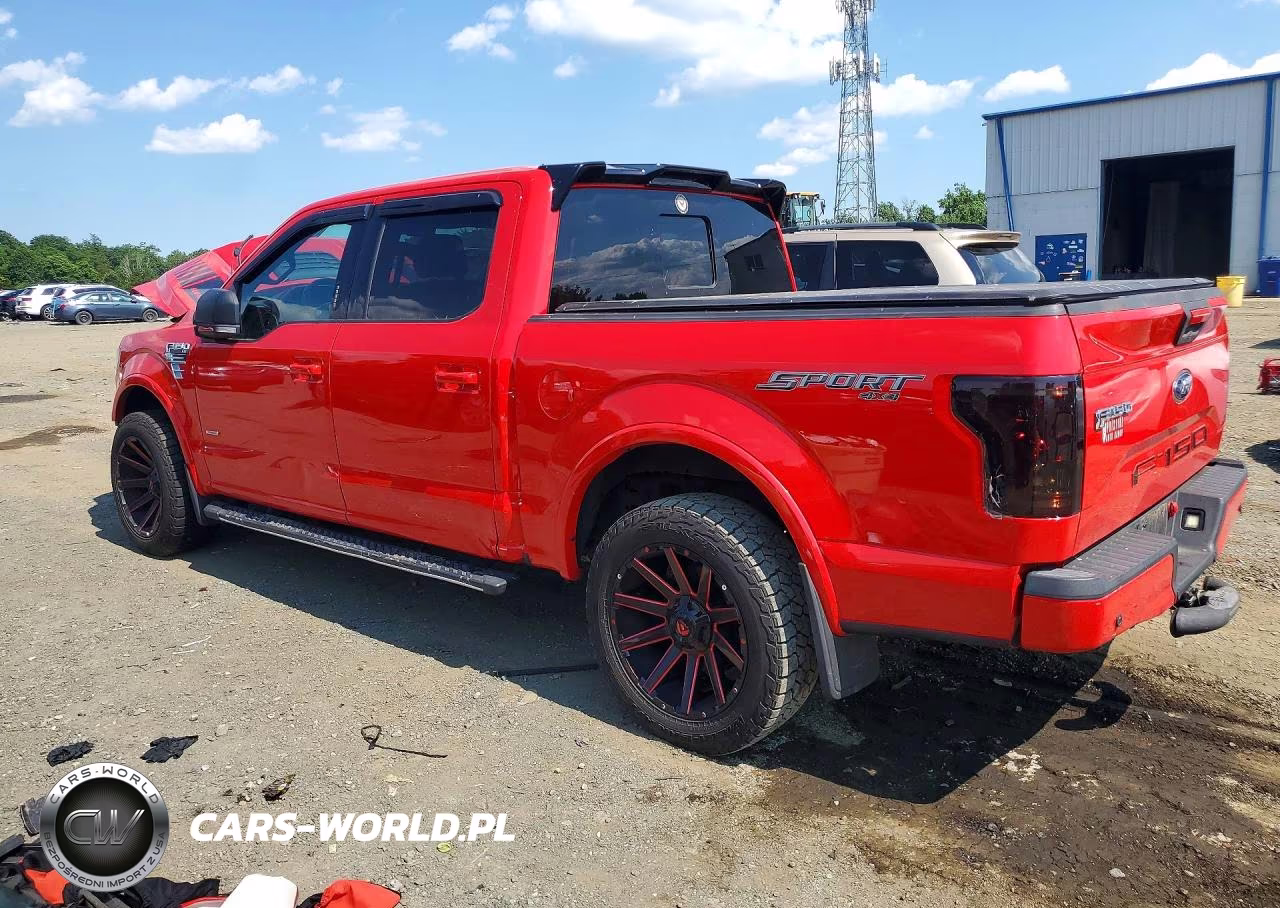 2015 Ford F150 Supercrew VIN:1FTEW1EP0FFB41012 - 2