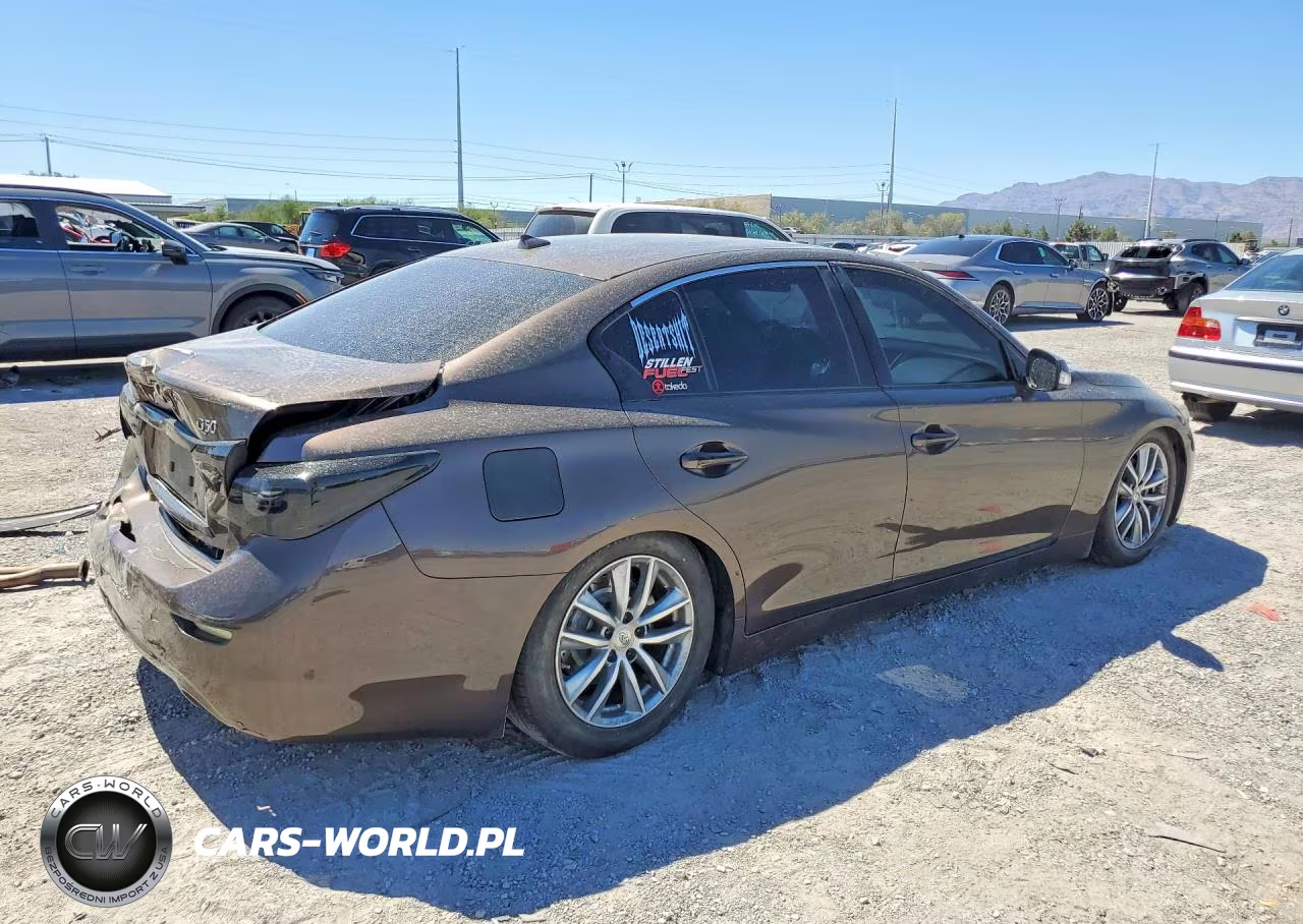 2014 Infiniti Q50 Hybrid Premium VIN:JN1AV7APXEM690899 - 3