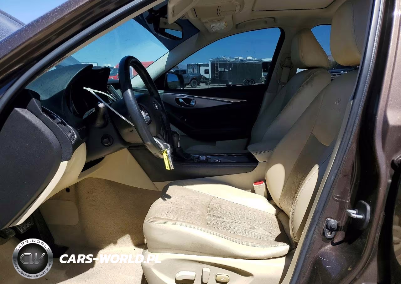 2014 Infiniti Q50 Hybrid Premium VIN:JN1AV7APXEM690899 - 7