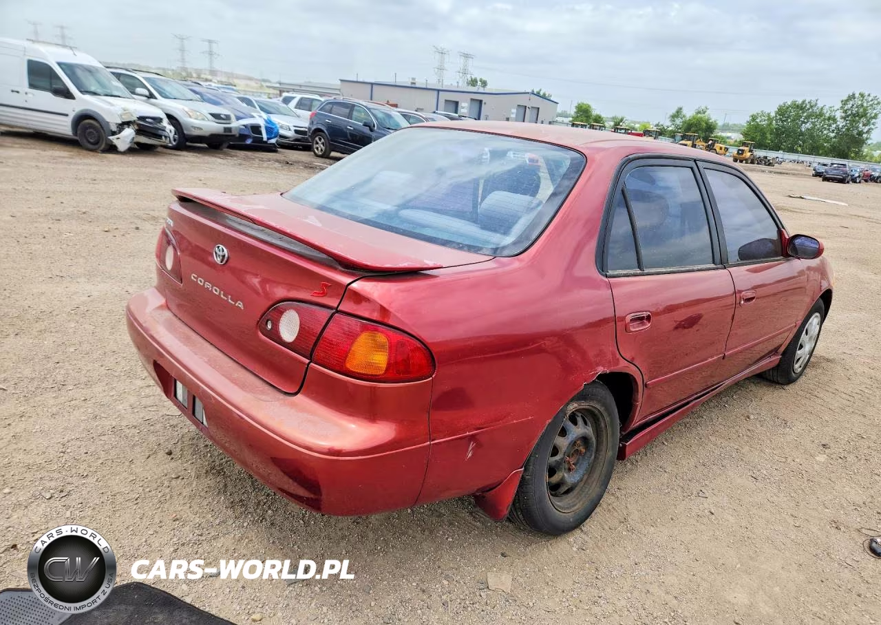 2002 Toyota Corolla S VIN:1NXBR12E52Z599059 - 3