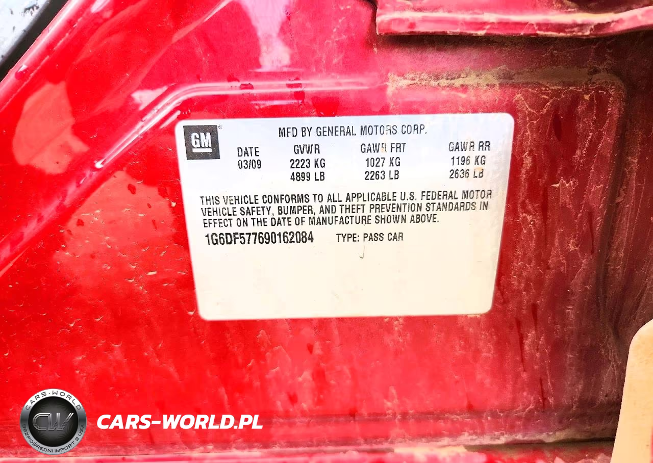 2009 Cadillac Cts VIN:1G6DF577690162084 - 12
