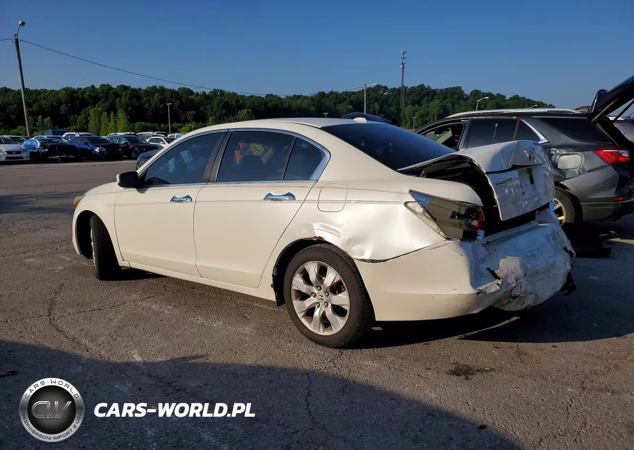 2008 Honda Accord Exl VIN:1HGCP36888A013321 - 2