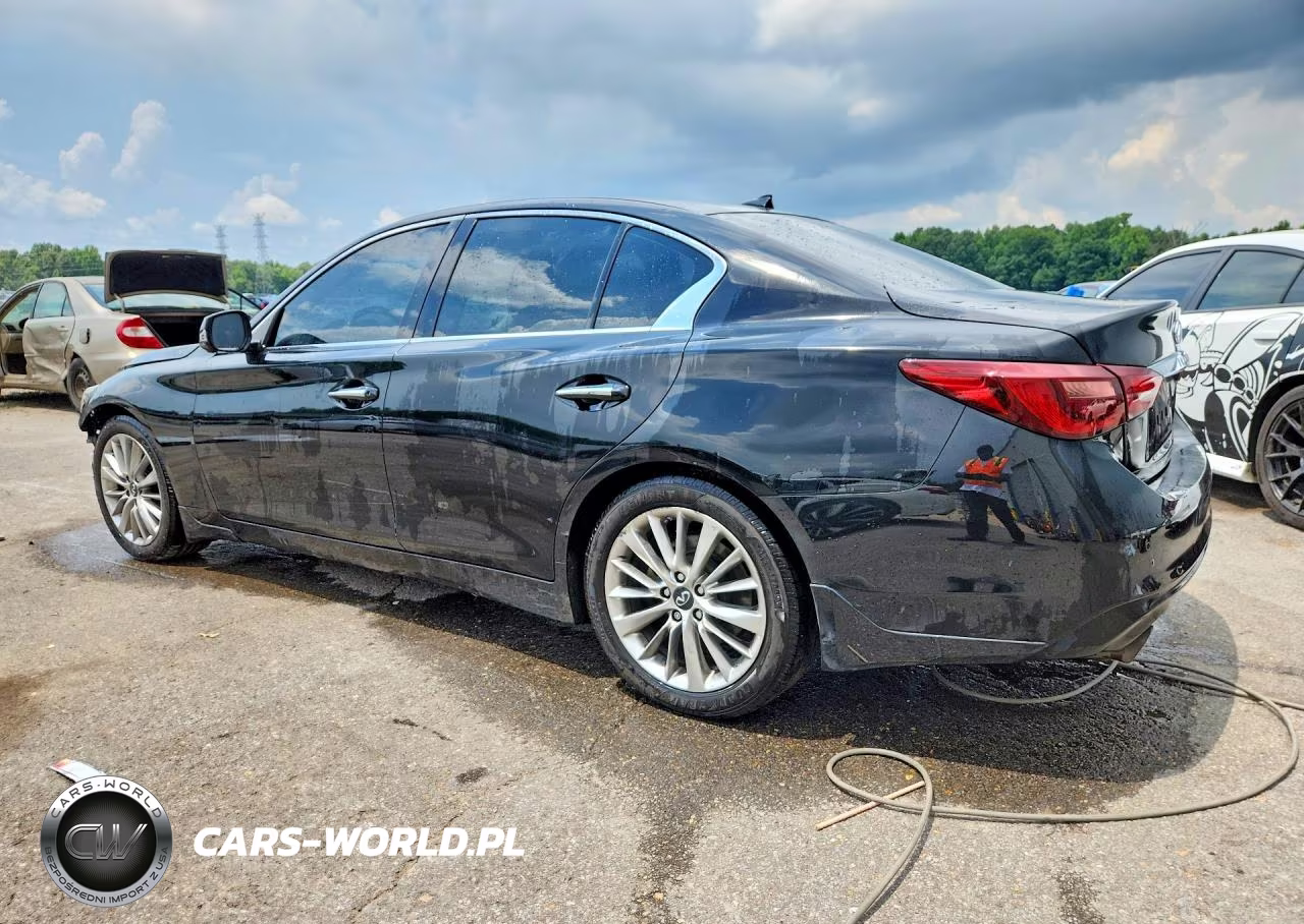 2021 Infiniti Q50 Luxe VIN:JN1EV7BP6MM703811 - 2