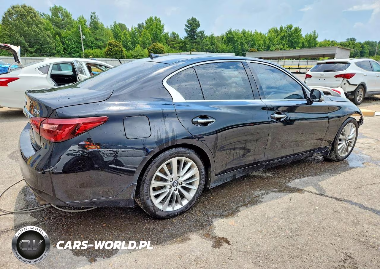 2021 Infiniti Q50 Luxe VIN:JN1EV7BP6MM703811 - 3