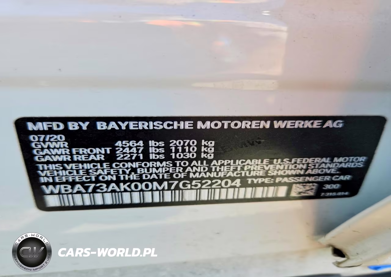 2021 BMW 228Xi VIN:WBA73AK00M7G52204 - 13