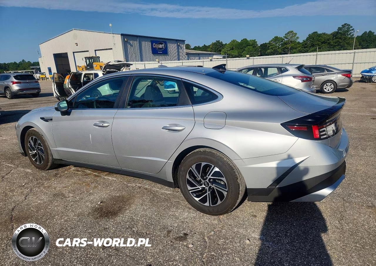 2026 Hyundai Sonata Hybrid Blue VIN:KMHL24JJ6TA158021 - 2