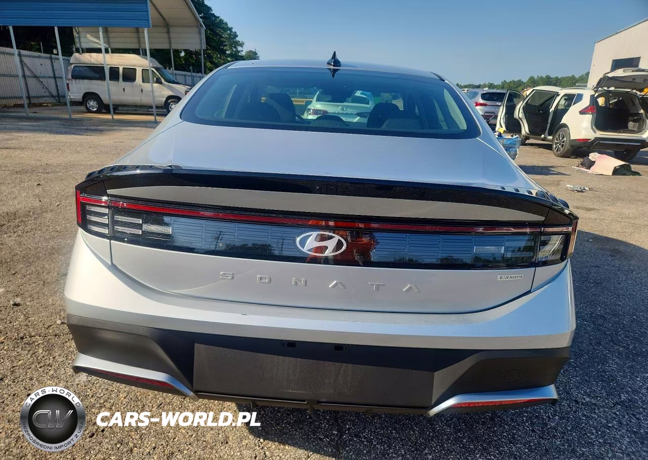 2026 Hyundai Sonata Hybrid Blue VIN:KMHL24JJ6TA158021 - 6