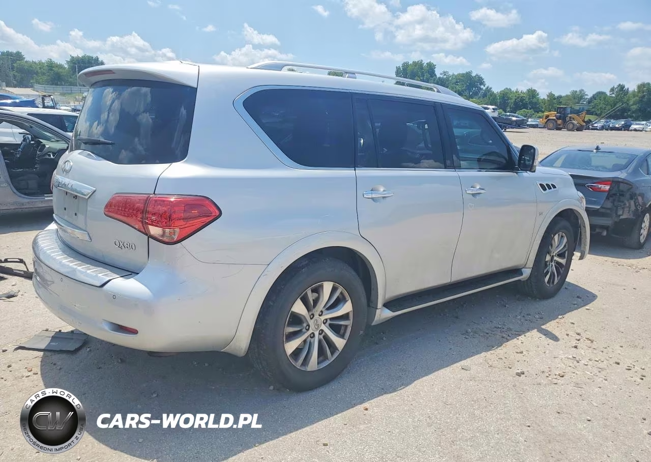 2017 Infiniti Qx80 Base VIN:JN8AZ2NE0H9157257 - 3