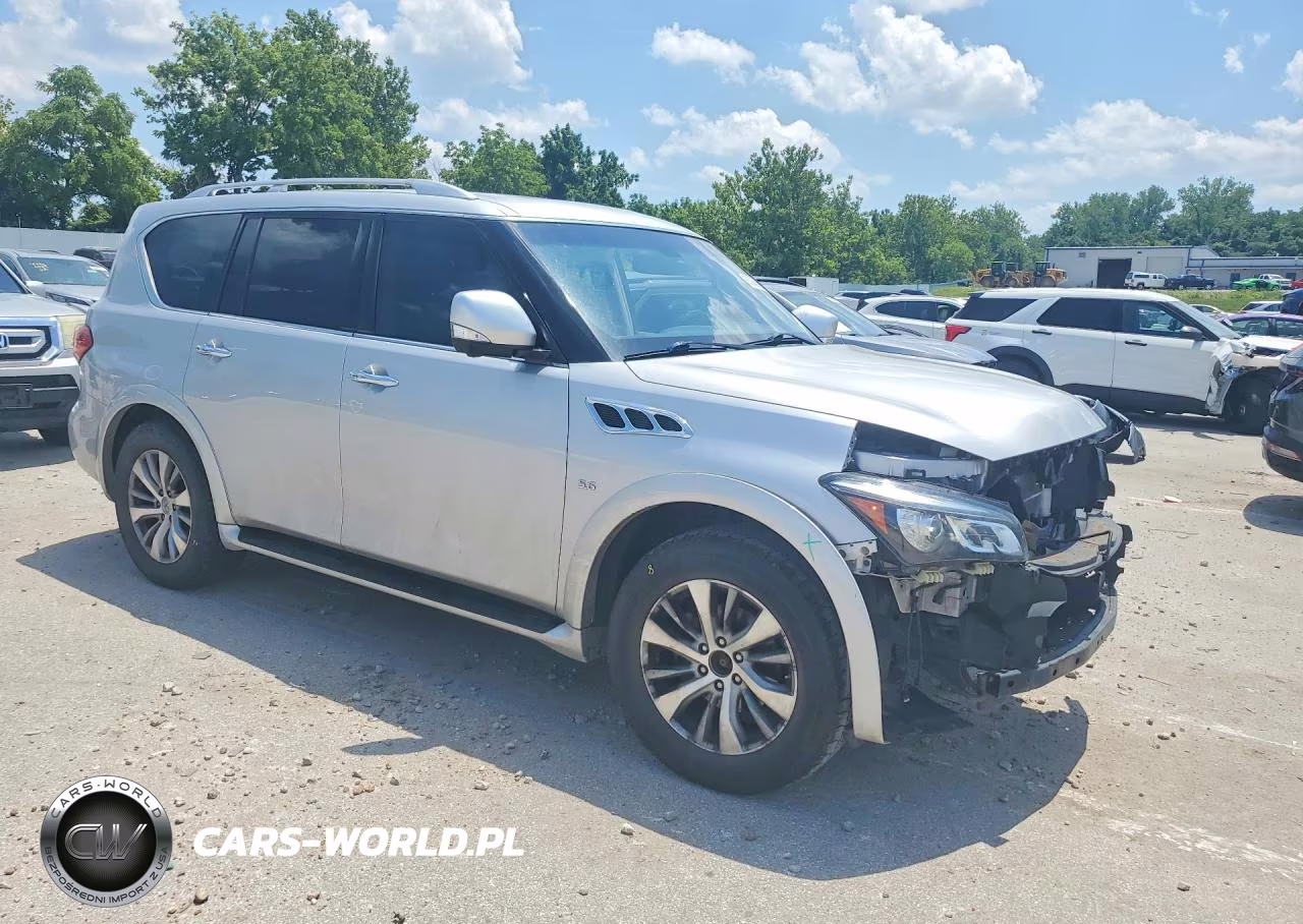 2017 Infiniti Qx80 Base VIN:JN8AZ2NE0H9157257 - 4