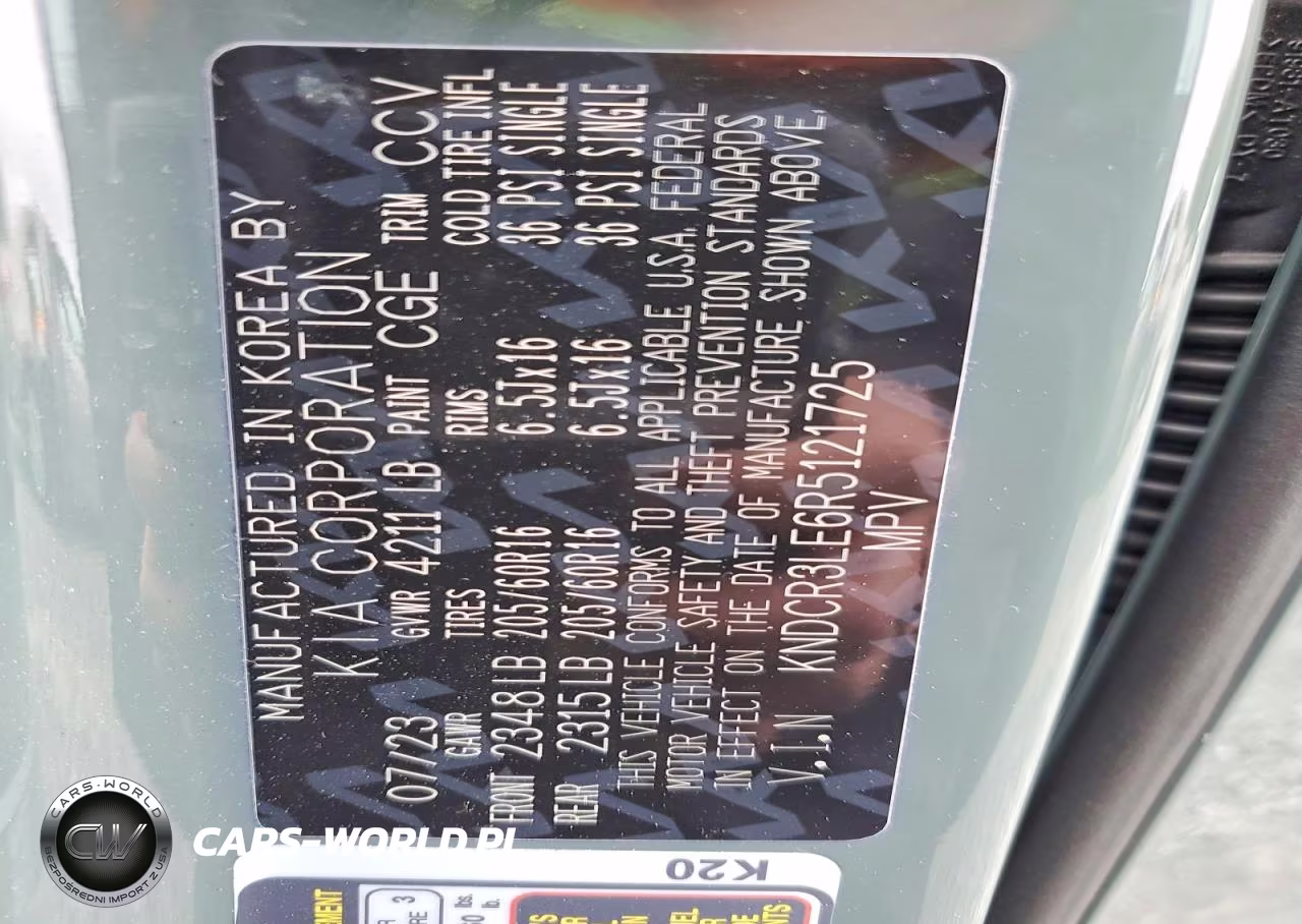 2024 Kia Niro VIN:KNDCR3LE6R5121725 - 13