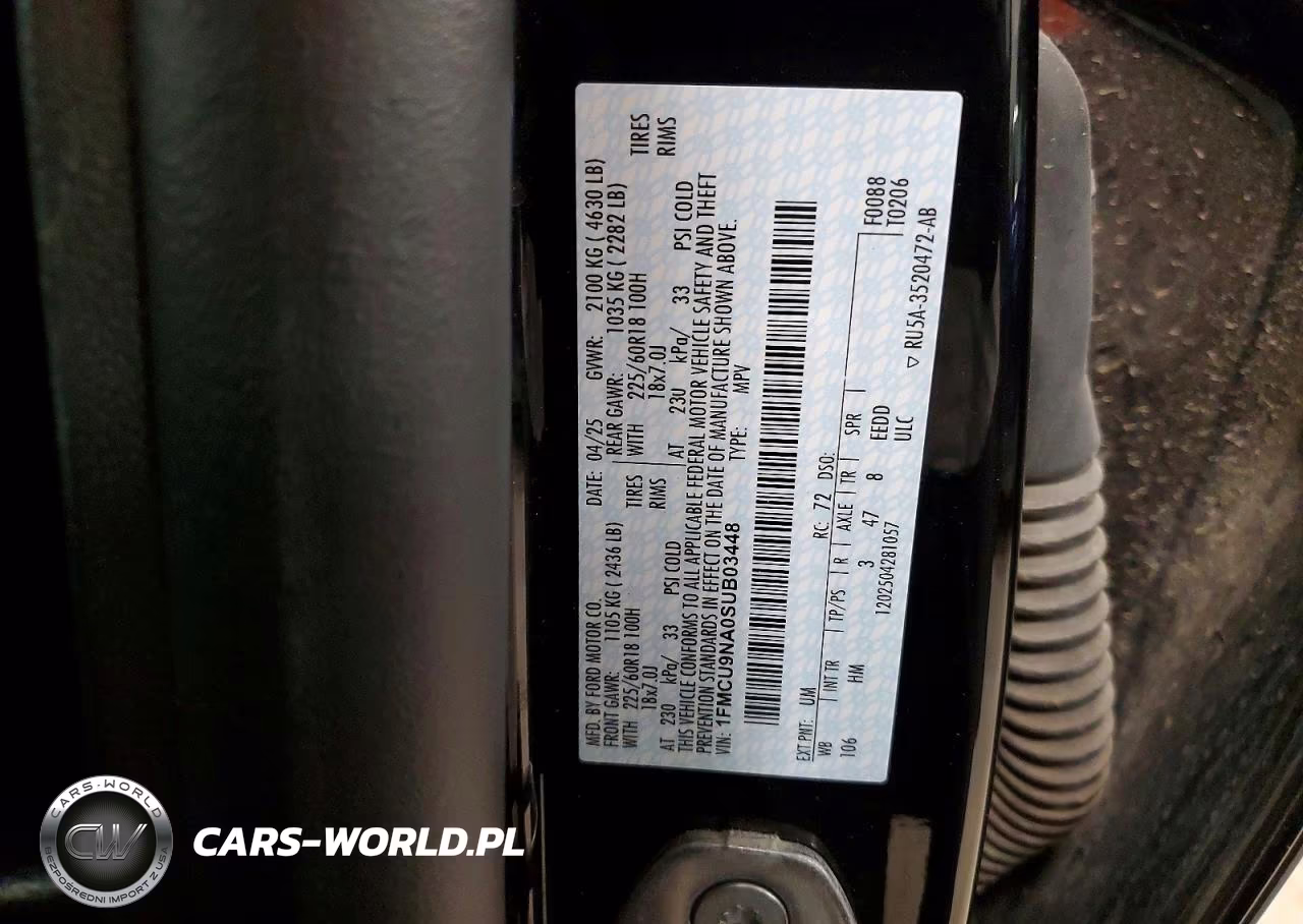 2025 Ford Escape St Line Select VIN:1FMCU9NA0SUB03448 - 13
