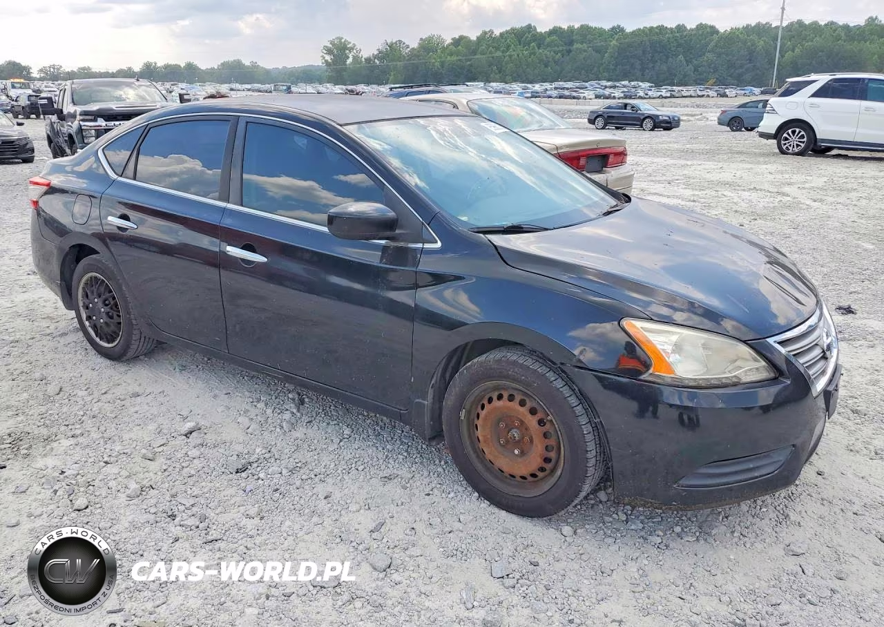 2013 Nissan Sentra S VIN:3N1AB7AP8DL691499 - 4