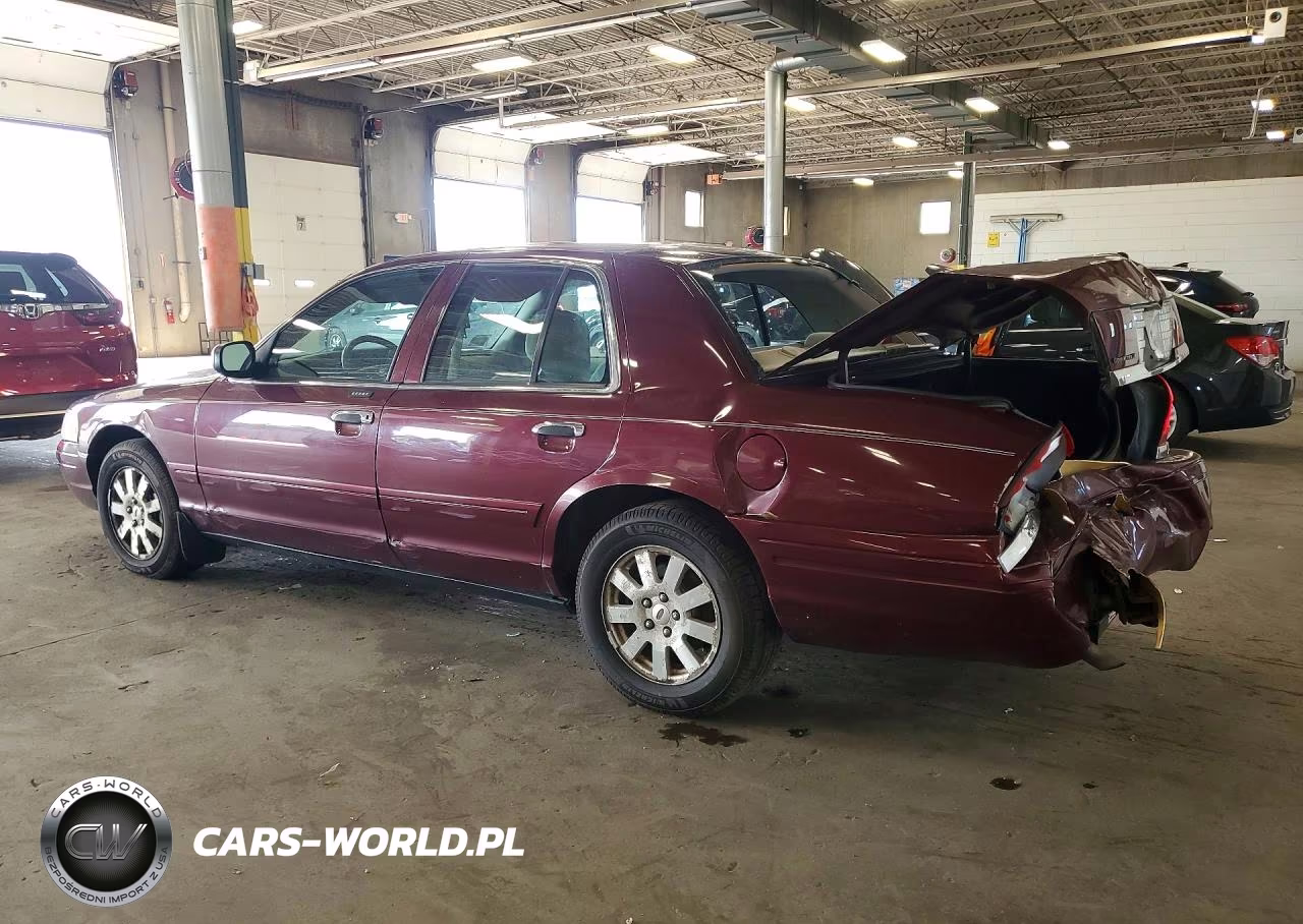 2007 Ford Crown Victoria Lx VIN:2FAFP74V57X108863 - 2