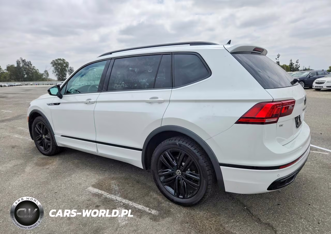 2022 Volkswagen Tiguan Se R-Line Black VIN:3VVCB7AX6NM077764 - 2