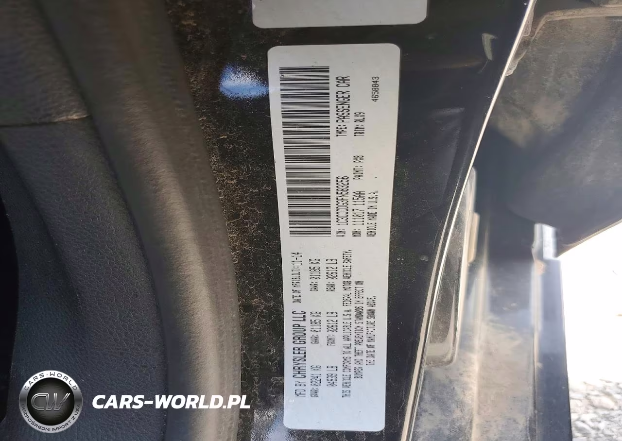 2015 Chrysler 200 S VIN:1C3CCCDG3FN583256 - 12