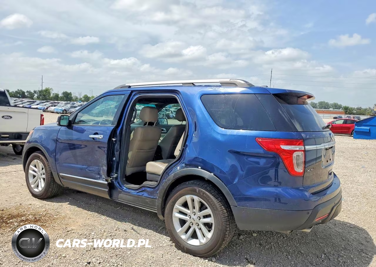 2012 Ford Explorer Xlt VIN:1FMHK8D81CGA86325 - 2