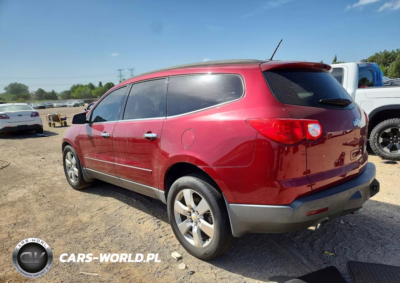 2010 Chevrolet Traverse Ltz VIN:1GNLRHED0AJ229018 - 2