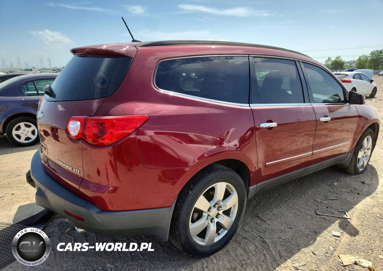 2010 Chevrolet Traverse Ltz VIN:1GNLRHED0AJ229018 - 3