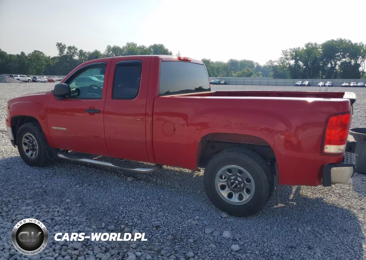 2011 GMC Sierra K1500 Sl VIN:1GTR2UEA7BZ452827 - 2