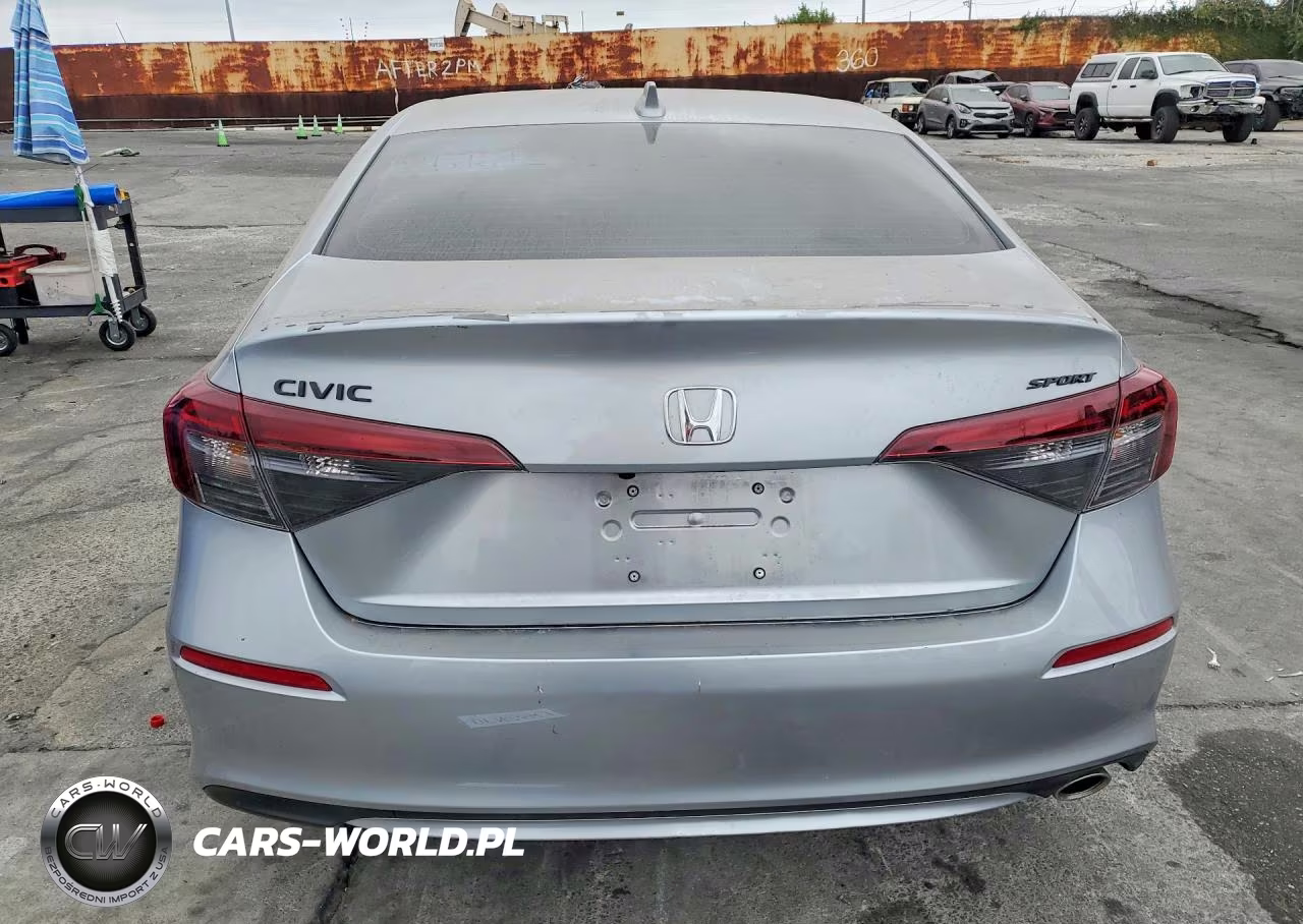 2026 Honda Civic Sport VIN:2HGFE2F55TH558129 - 6