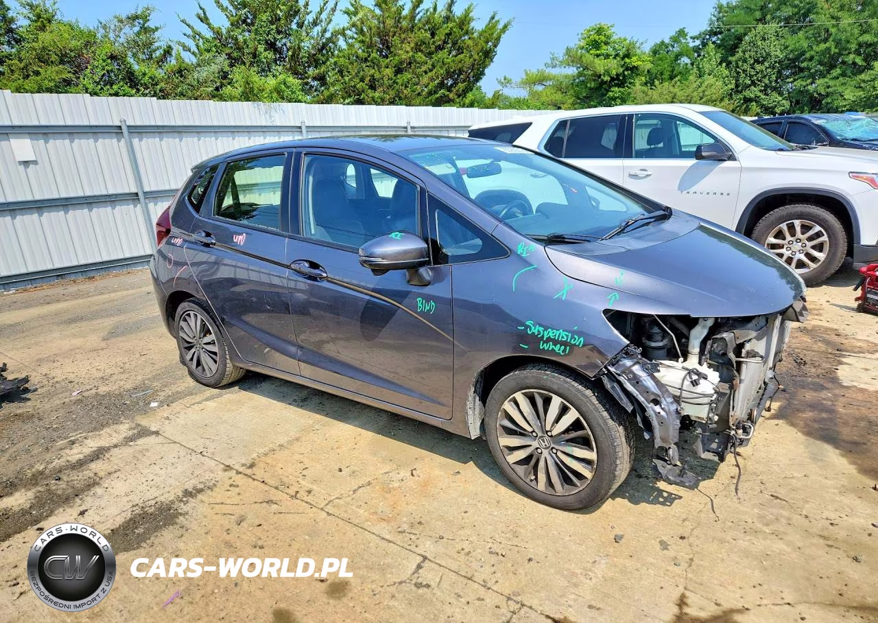 2017 Honda Fit Ex VIN:JHMGK5H82HS020166 - 4