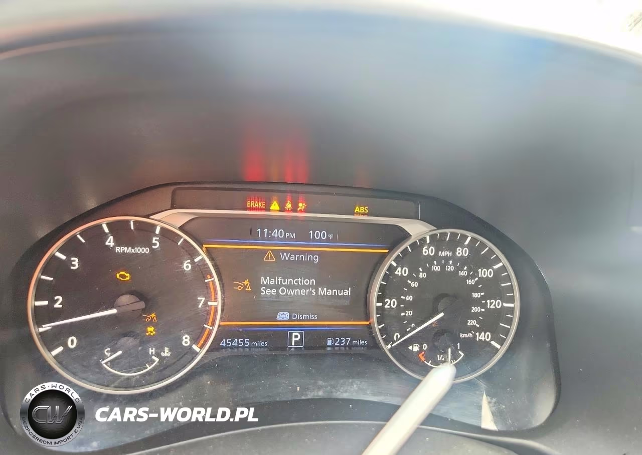 2022 Nissan Altima 2.5 Sr VIN:1N4BL4CVXNN327102 - 9