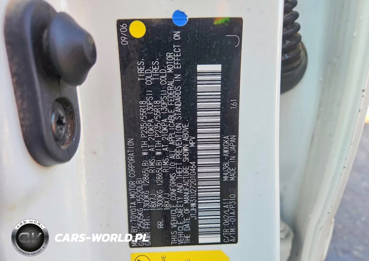 2007 Lexus Rx 400H VIN:JTJHW31U272010464 - 12