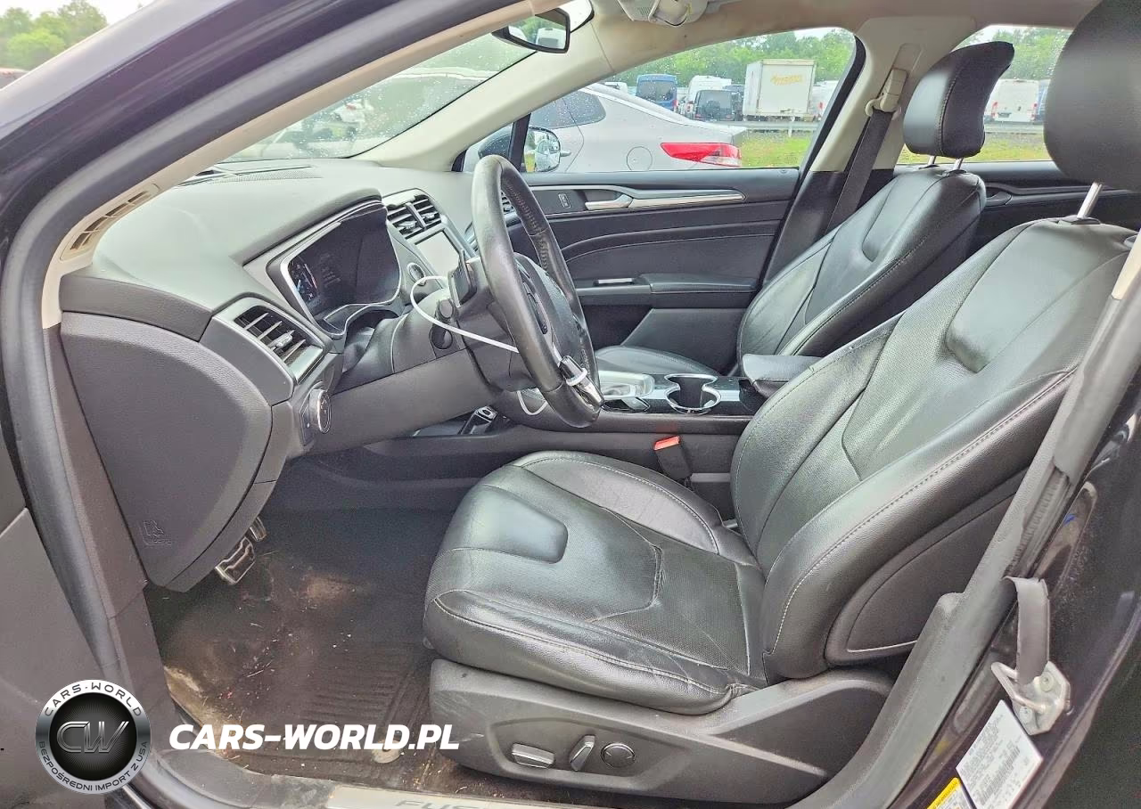 2015 Ford Fusion Titanium VIN:3FA6P0D93FR176148 - 7