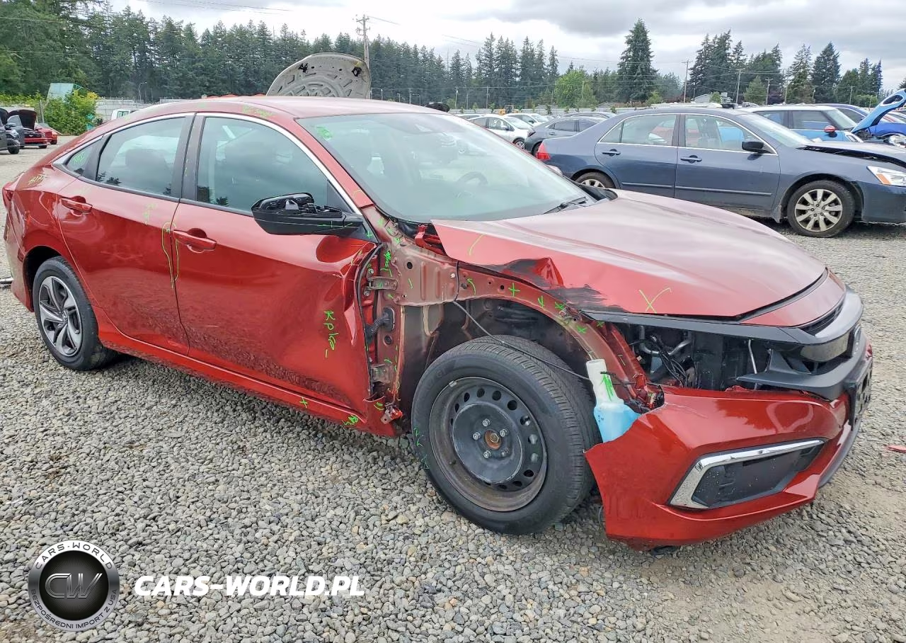 2020 Honda Civic Lx VIN:19XFC2F64LE204210 - 4