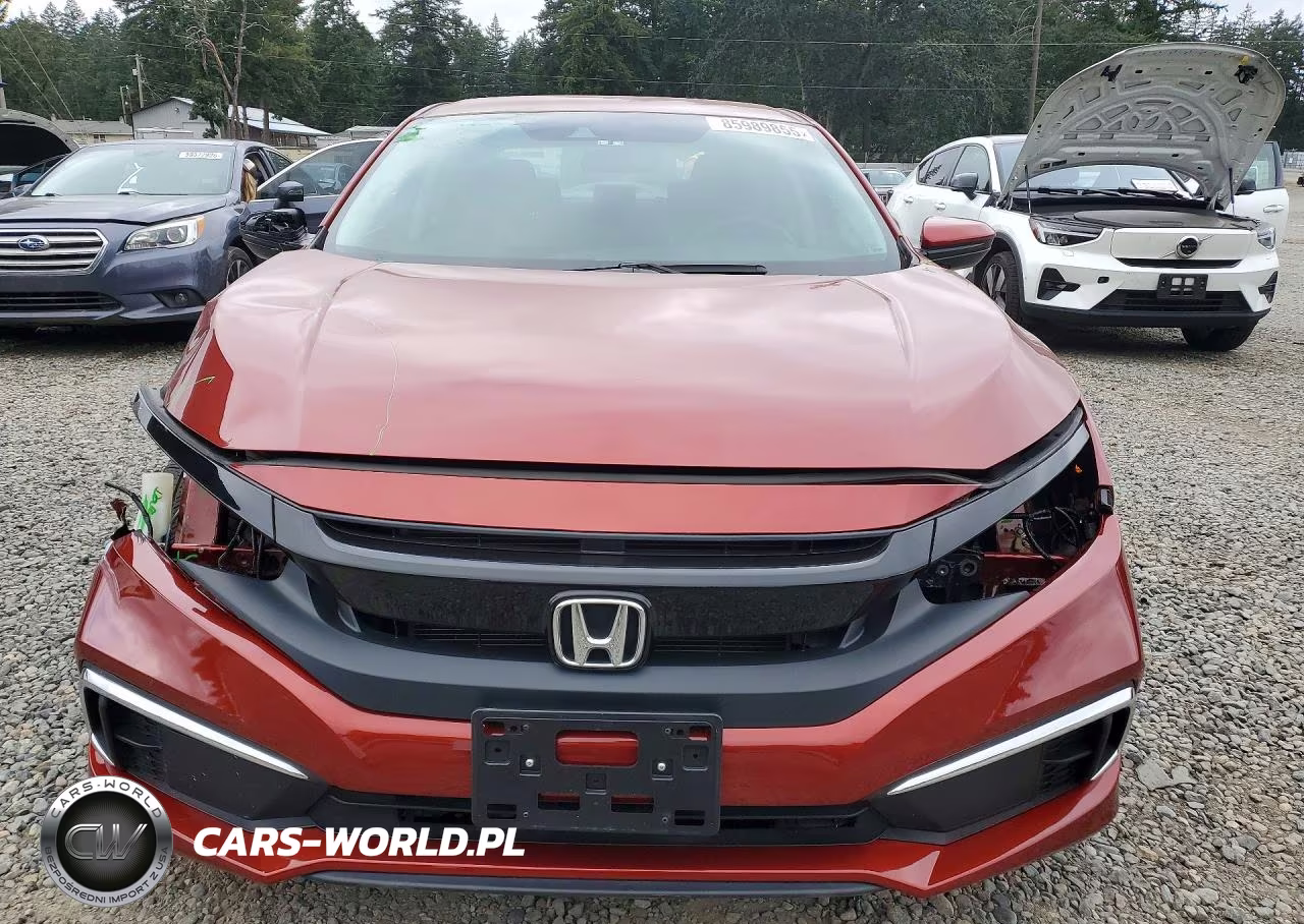 2020 Honda Civic Lx VIN:19XFC2F64LE204210 - 5