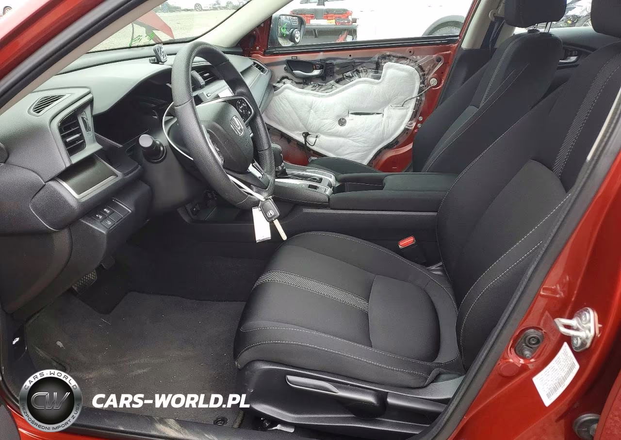 2020 Honda Civic Lx VIN:19XFC2F64LE204210 - 7