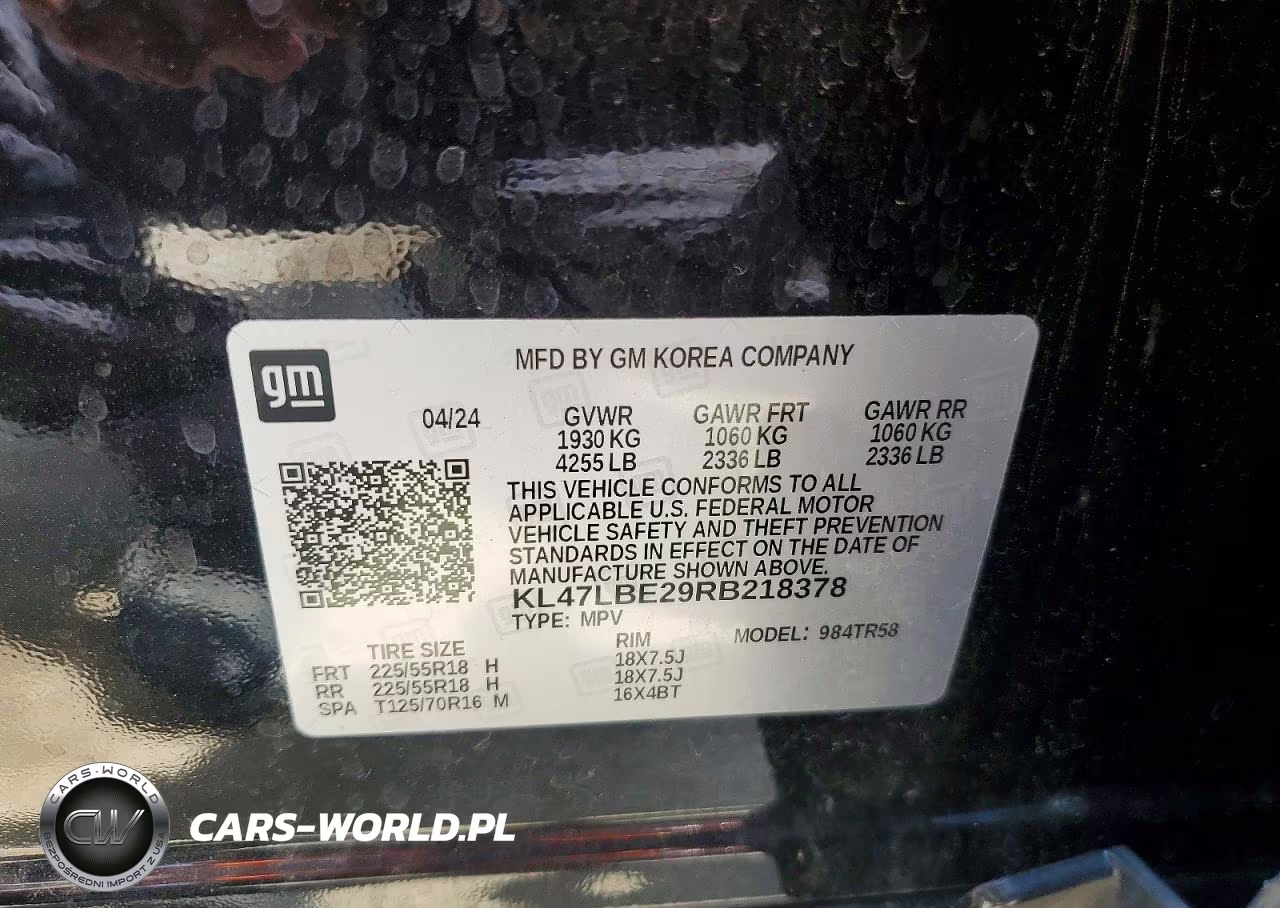 2024 Buick Envista Sport Touring VIN:KL47LBE29RB218378 - 13