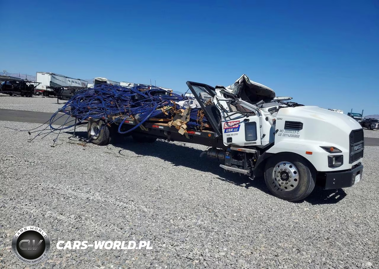 2025 Mack Md Flatbed Truck VIN:1M2MDBAA9SS014622 - 4