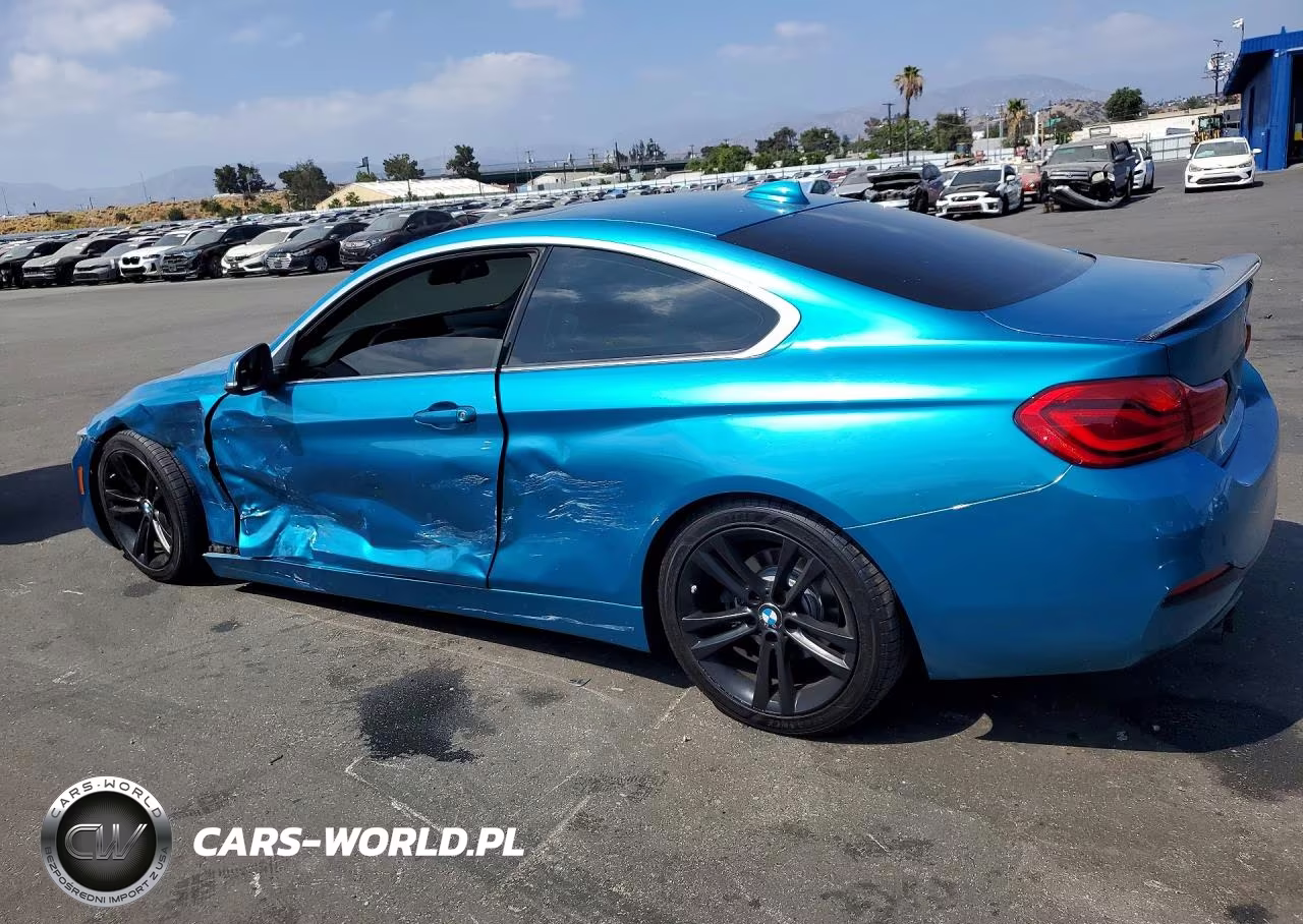 2018 BMW 430I VIN:WBA4W3C5XJAF91328 - 2
