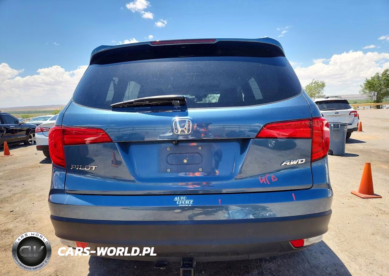 2016 Honda Pilot Exl VIN:5FNYF6H60GB110121 - 6