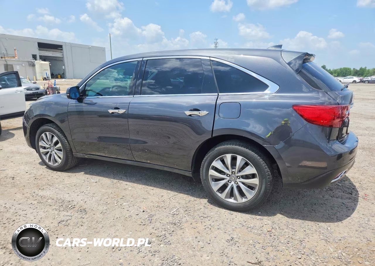 2015 Acura Mdx Technology VIN:5FRYD4H49FB032508 - 2