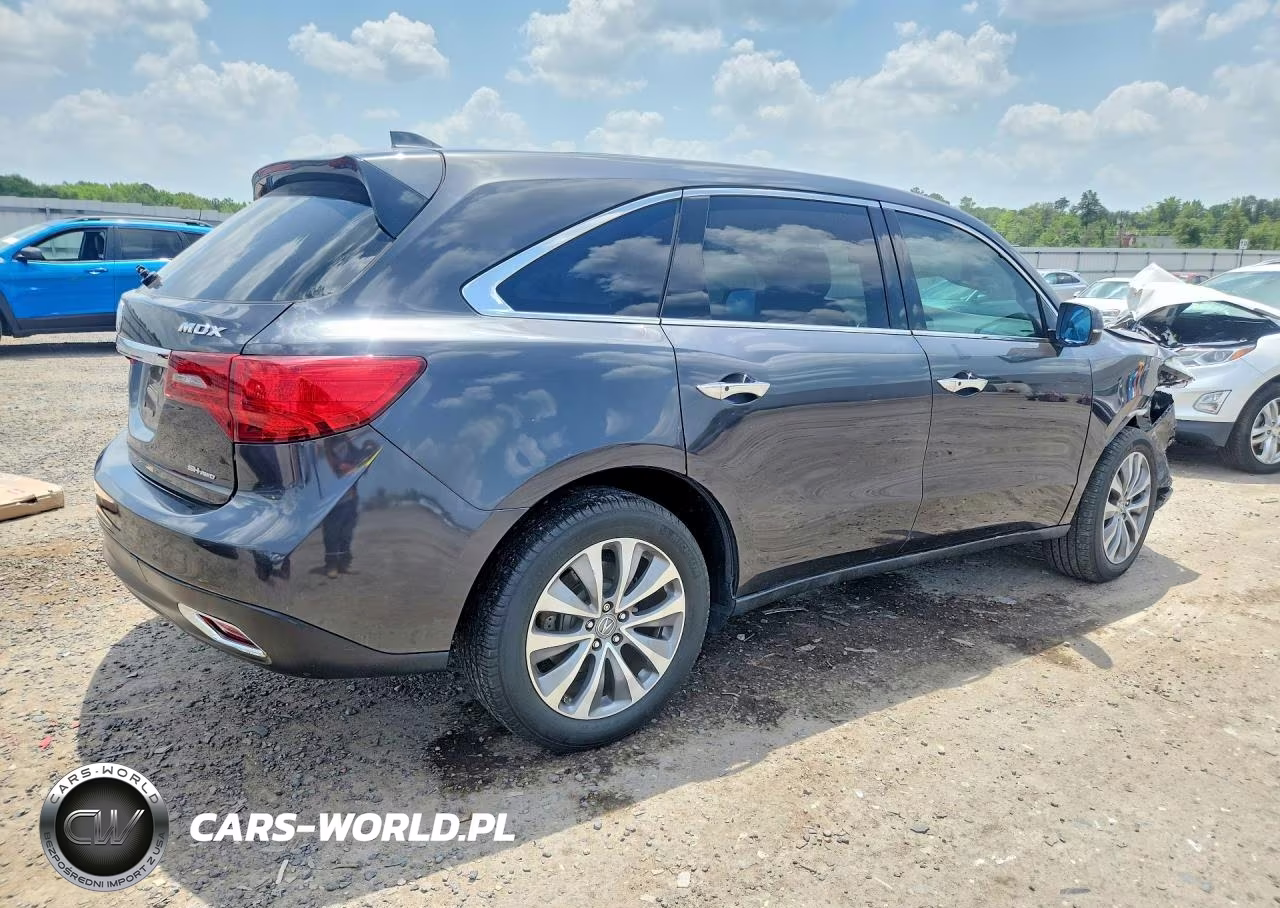 2015 Acura Mdx Technology VIN:5FRYD4H49FB032508 - 3