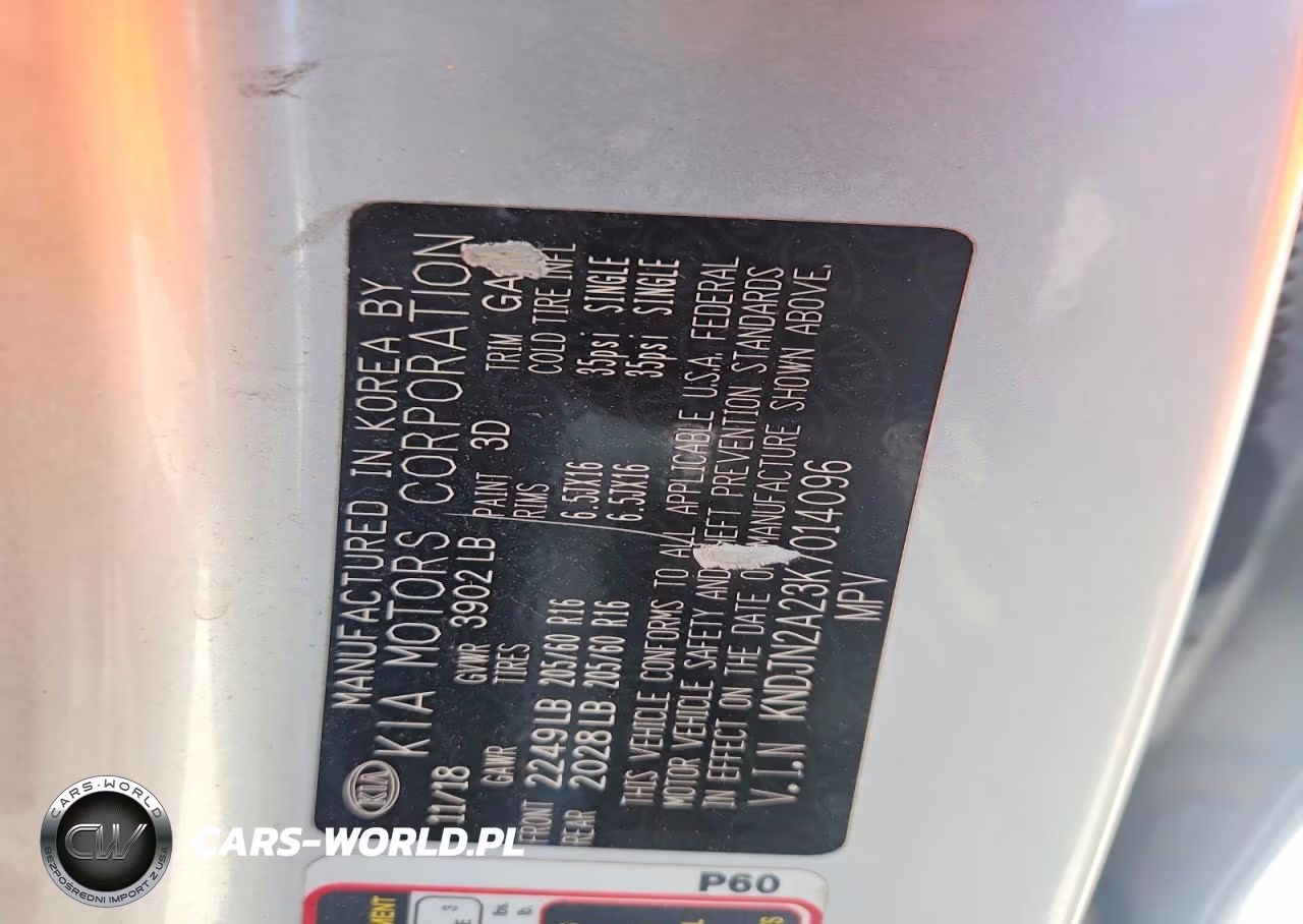 2019 Kia Soul Base VIN:KNDJN2A23K7014096 - 13