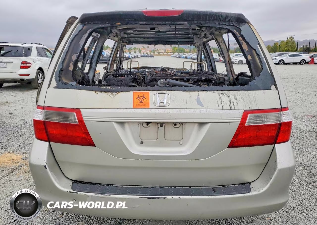 2006 Honda Odyssey Lx VIN:5FNRL38266B123396 - 6