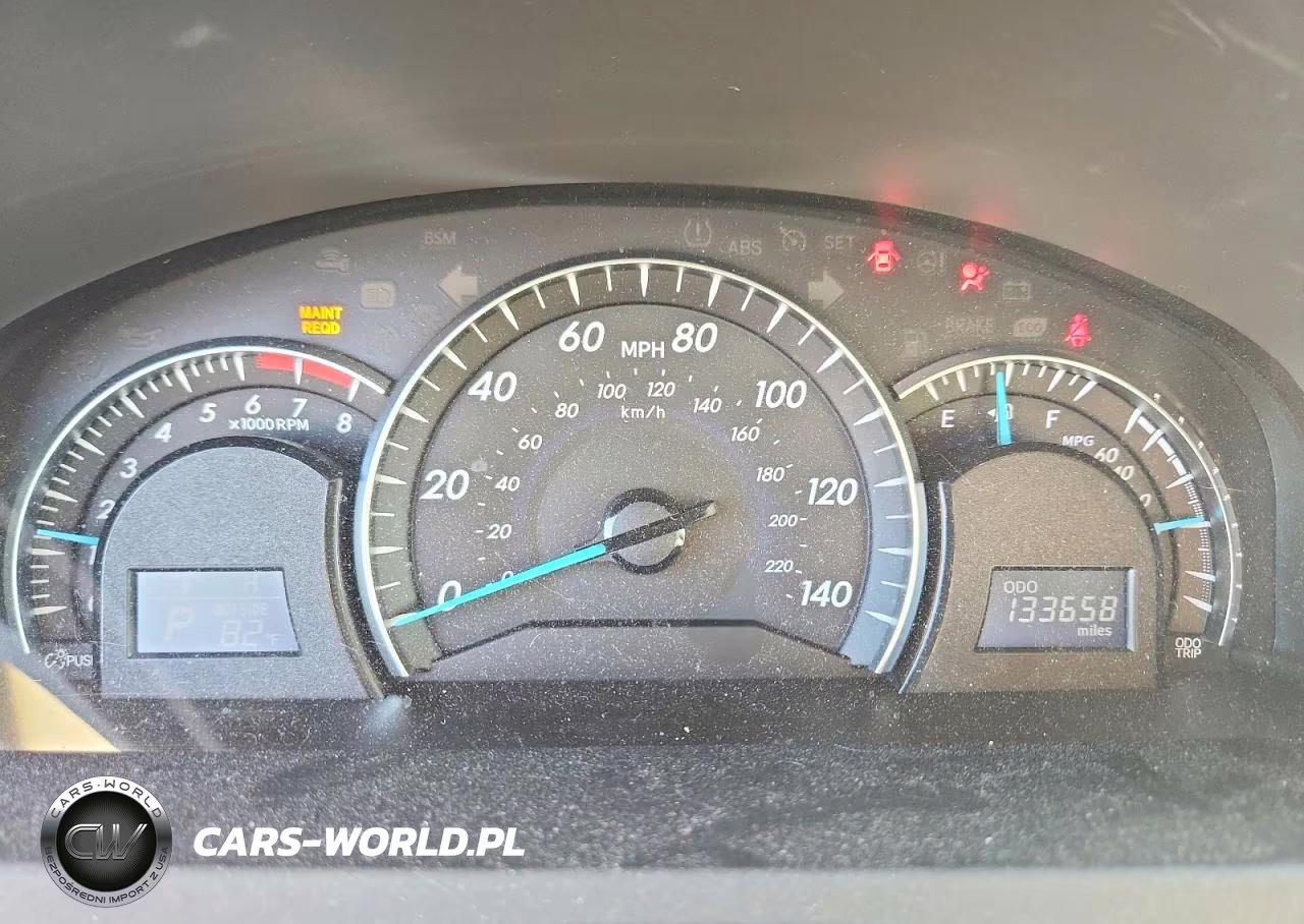 2012 Toyota Camry Xle V6 VIN:4T1BK1FK6CU507060 - 8