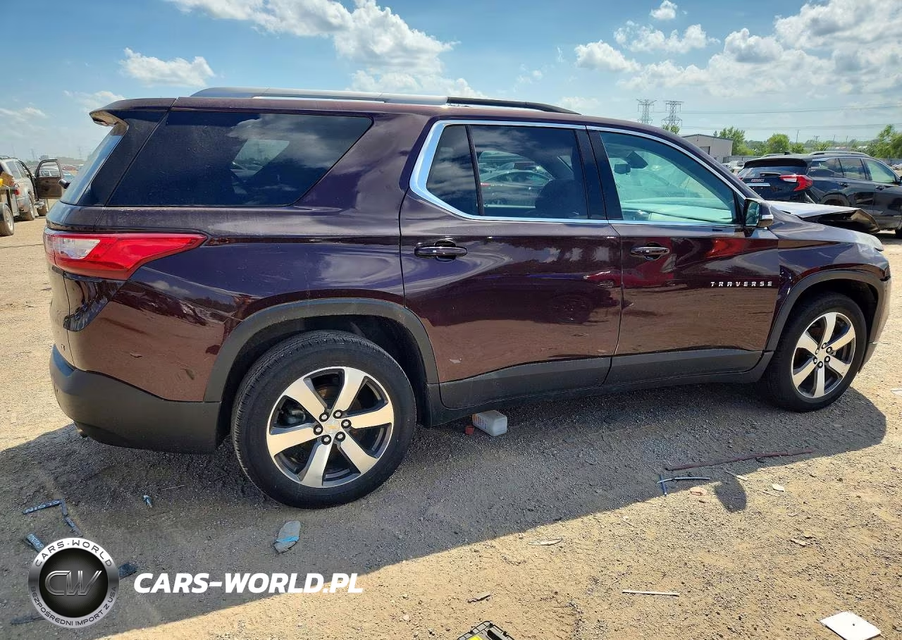 2018 Chevrolet Traverse Lt VIN:1GNEVHKW1JJ227305 - 3