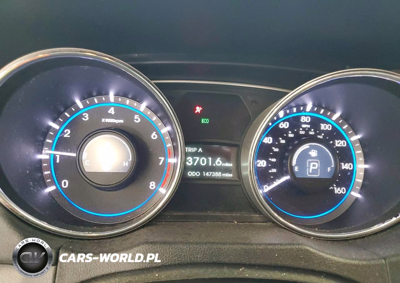 2014 Hyundai Sonata Gls VIN:5NPEB4AC3EH928640 - 9