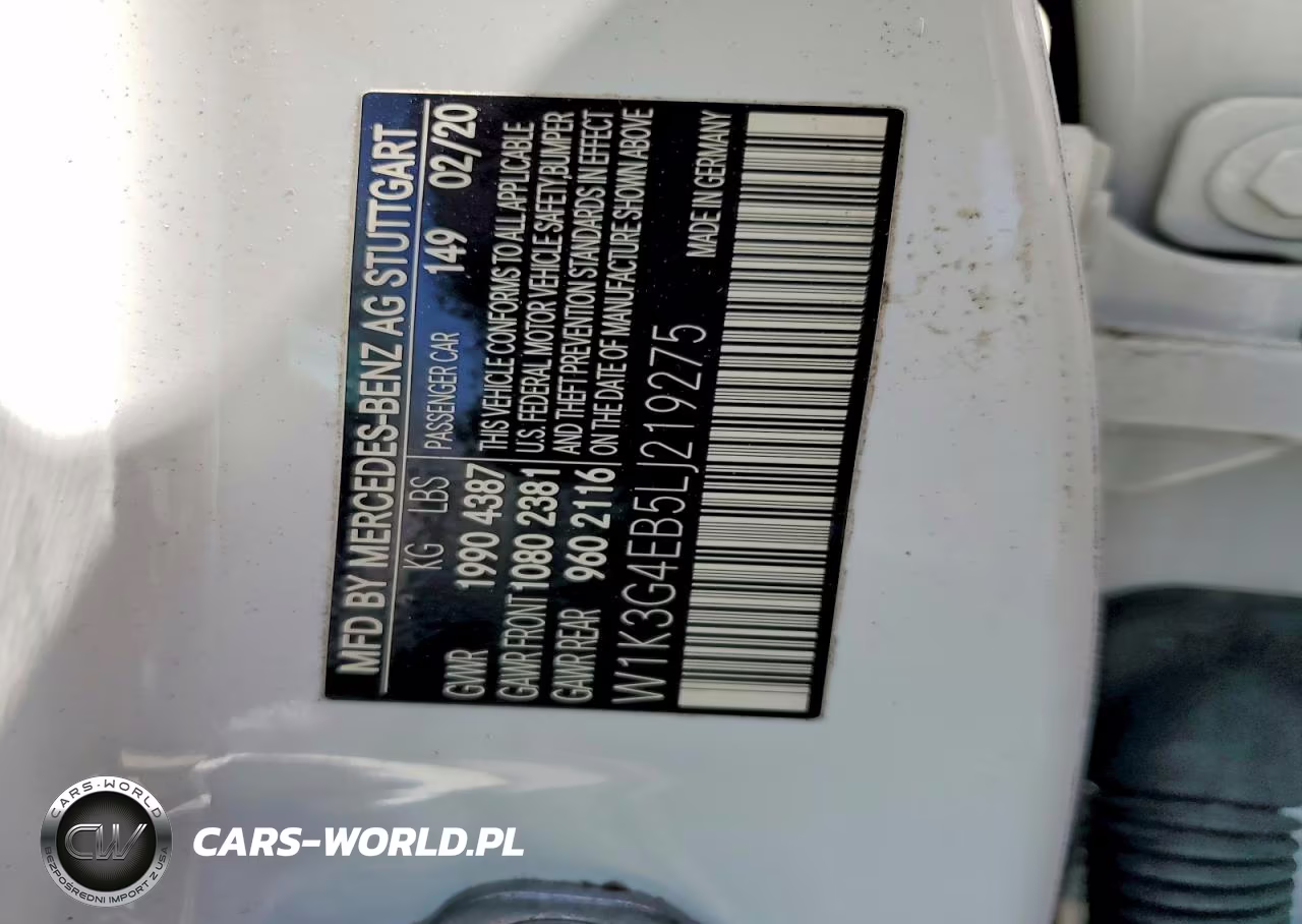 2020 Mercedes-Benz A 220 VIN:W1K3G4EB5LJ219275 - 12