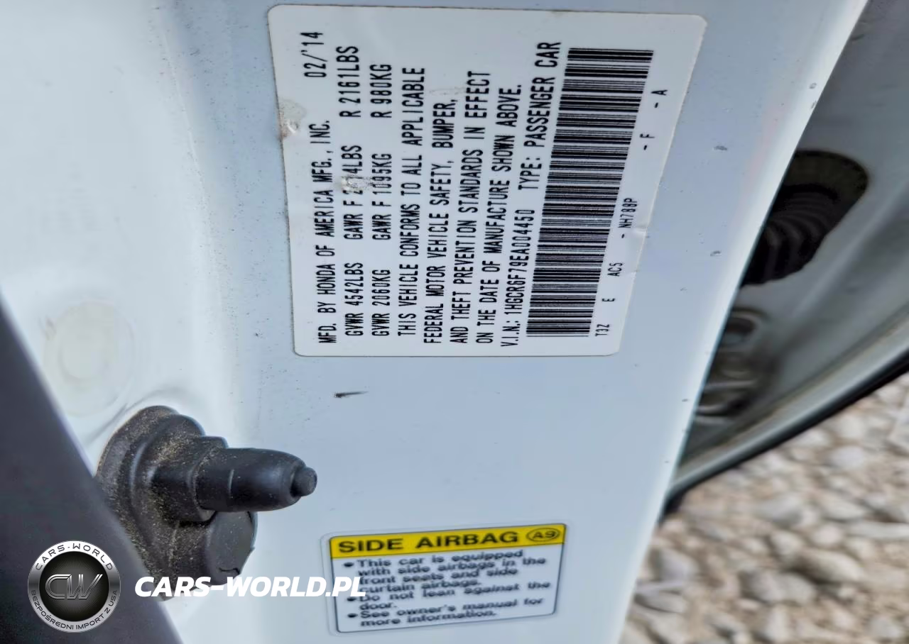 2014 Honda Accord Touring Hybrid VIN:1HGCR6F79EA004450 - 12