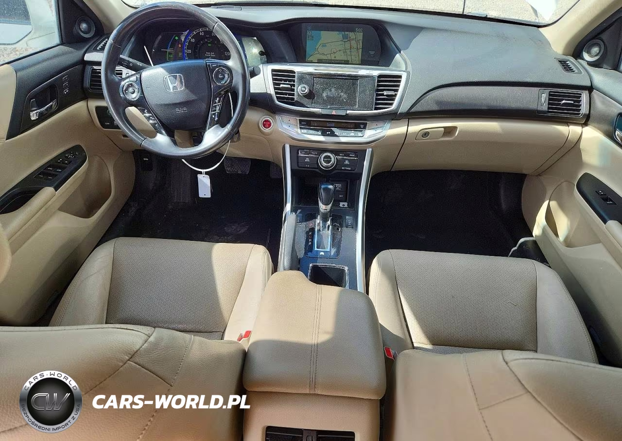 2014 Honda Accord Touring Hybrid VIN:1HGCR6F79EA004450 - 8