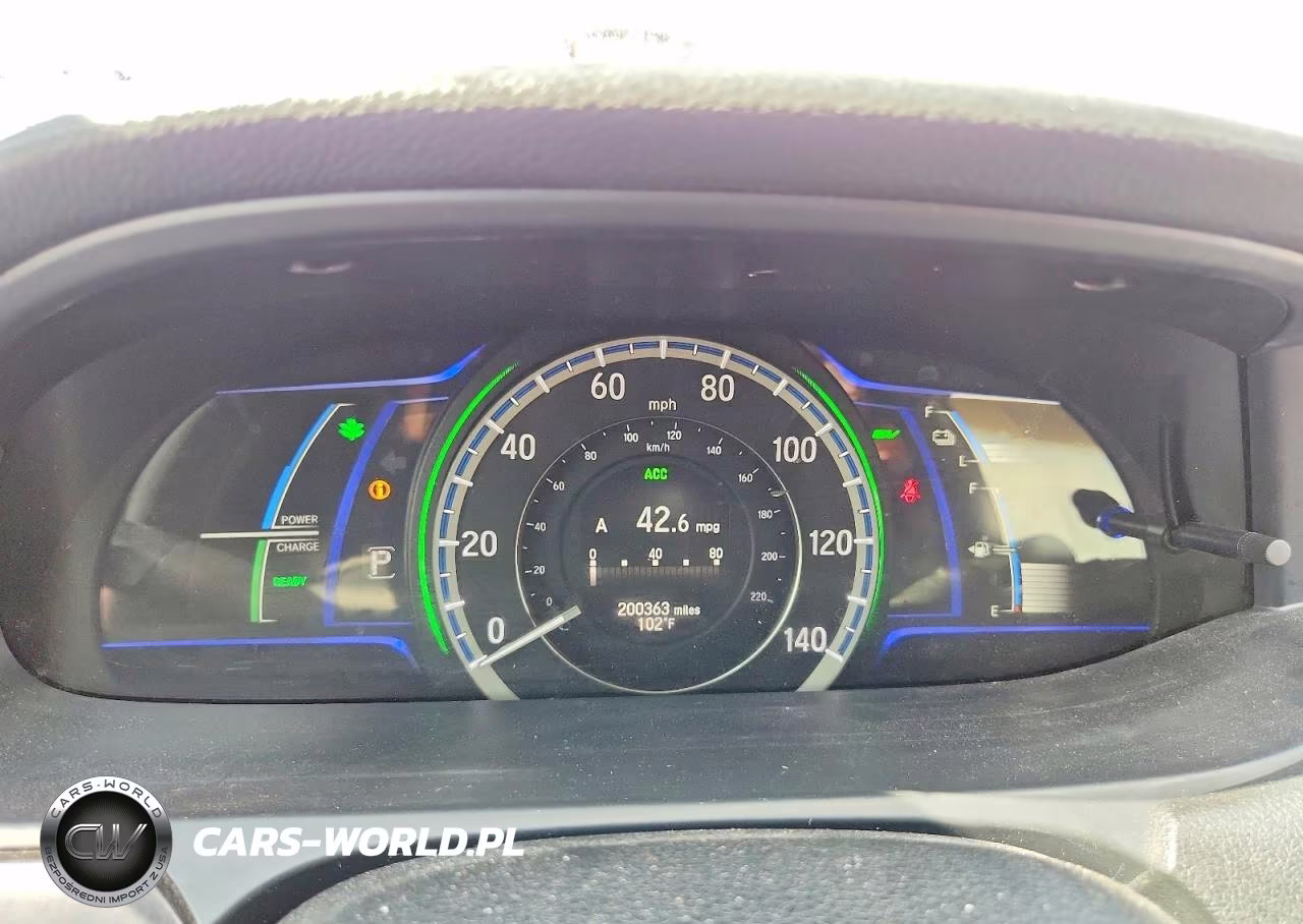 2014 Honda Accord Touring Hybrid VIN:1HGCR6F79EA004450 - 9