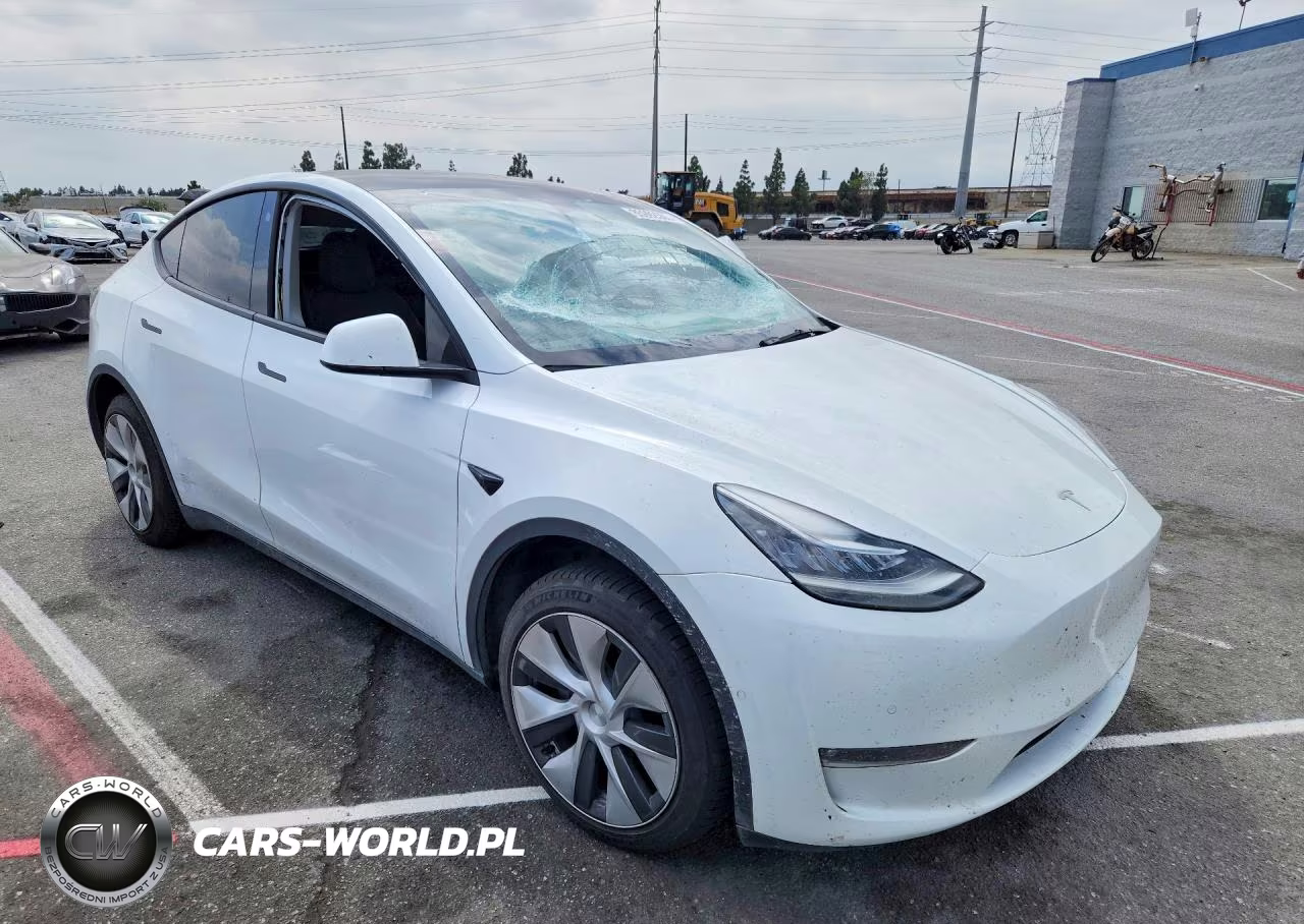 2022 Tesla Model Y VIN:7SAYGDEE8NF327641 - 4
