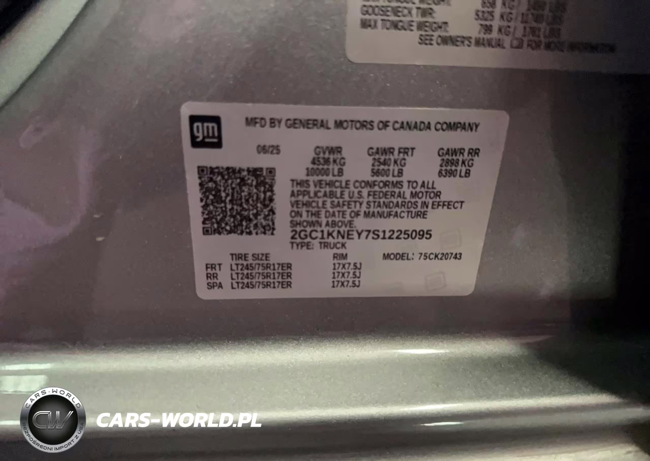 2025 Chevrolet Silverado 2500Hd 4Wd Standard Bed Lt VIN:2GC1KNEY7S1225095 - 10